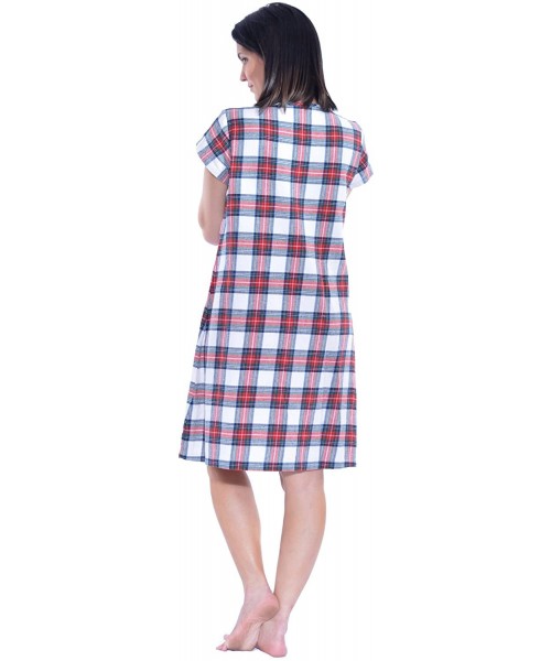 Nightgowns & Sleepshirts Maternity Nursing Nightgown/Breastfeeding Sleepwear - Bristol (Flannel) - CU11VIXM0PN