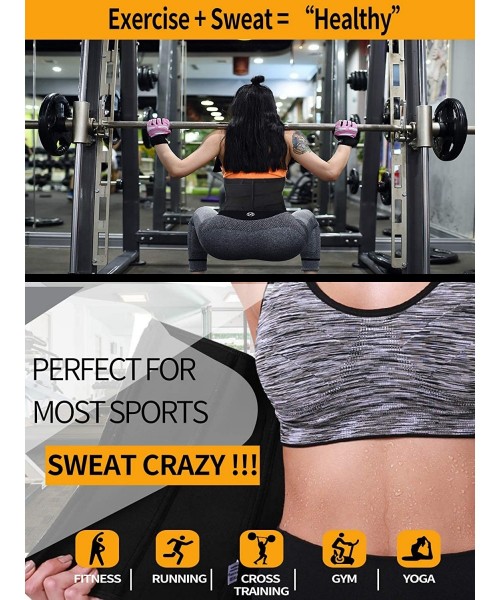 Shapewear Neoprene Sweat Waist Trainer Corset Trimmer Belt for Women Weight Loss Sport Workout Waist Cincher Shaper Slimmer -...