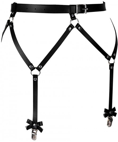 Garters & Garter Belts Womens body harness garter Waist belt Thigh Adjust Leg Lingerie cage Festival Rave Punk Goth Dance pho...
