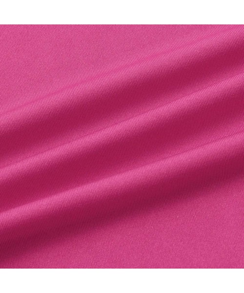 Robes Women Sexy Lace Lingerie V-Neck Nightdress Backless Underwear Sleepwear Pajamas - Hot Pink - CL194L86E49