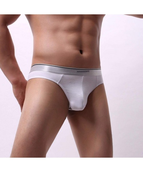 G-Strings & Thongs Men's Sexy Pouch Thongs Erotic G-Strings Lace Briefs Underpants Gay Club Bar - White - CN18XEYHAS8