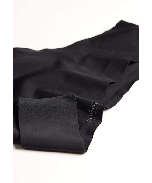 Panties Womens Ultralight Microfiber Cheeky - Black - 019 - Black - CT18DO5HOO2