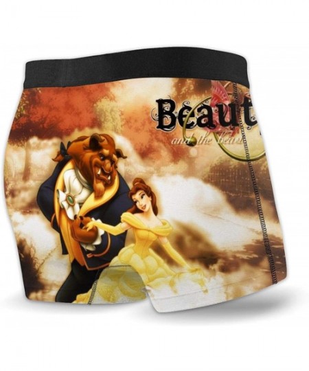 Boxer Briefs Beauty and The Beast The Four Seasons All Appropriate Men's Breathable Boxer Briefs Moisture Wicking - CW198073WZC