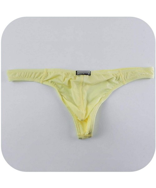 G-Strings & Thongs Men Thongs Underwear Male Low Rise T-Back Jockstrap Tanga Pouch Underpants Briefs Breathable Men's Panties...