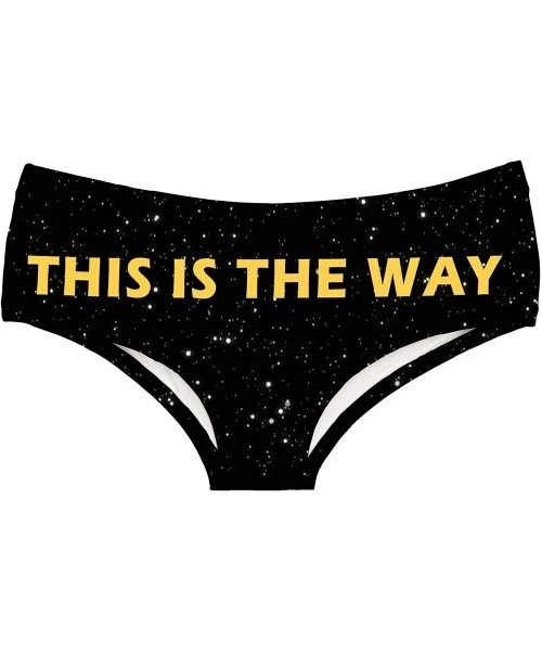 Panties Fun Womens Funny Underwear - Sexy Panties Bachelorette Gift XS-XXL - This is the Way- I Have Spoken - CX198LZ9KAH