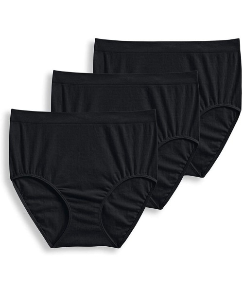Panties Women's Underwear Seamfree Breathe Brief - 3 Pack - Black - CO192T5YE2S