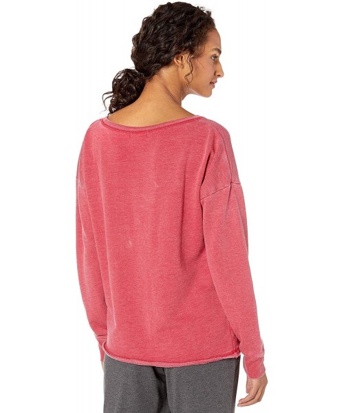 Tops Women's Thermal Basics L/S Top - Red - CQ18NWKYN85