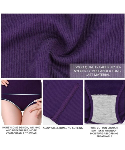 Shapewear High Waist Shapewear Panties for Women-Not Curling Seamless Tummy Control Panties Briefs Body Shapers - shapewear P...