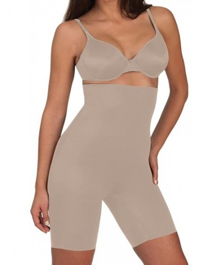 Shapewear Shapewear Extra Firm Real Smooth Hi-Waist Thigh Slimmer - Nude - CW116OHSDE5