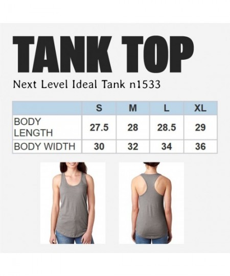 Camisoles & Tanks Womens Strong Woman Racerback Tank Top - Kelly Green - CX1885YHZ76