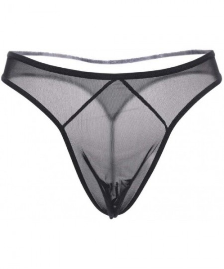 G-Strings & Thongs Gay Underwear Passion Gauze Man Thong Ultrathin Sexy Convex Design Hunk Appeal Underwear Pants T Briefs Jo...