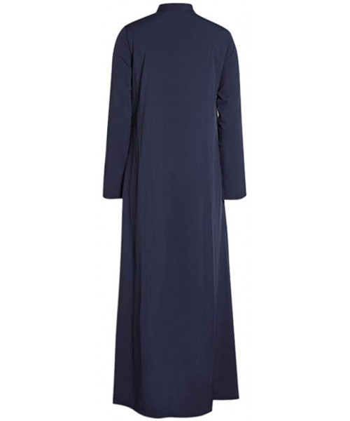 Robes Muslim Dresses Women Plus Size Print Dubai Kaftan Arab Abaya Islamic Long Sleeve Maxi Dresses Lace Stitching Maxi Dress...