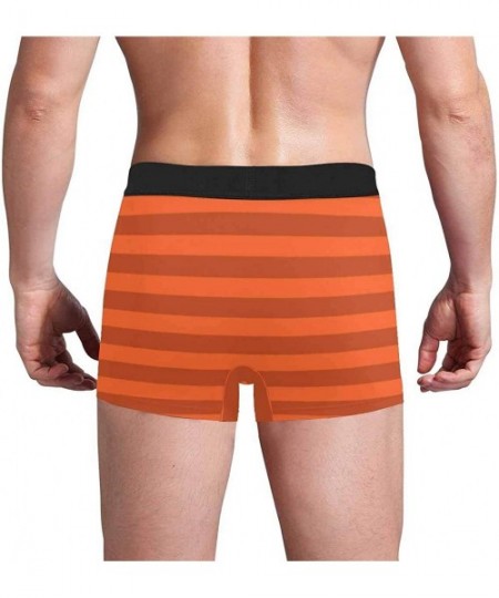 Briefs Custom Face Boxers Briefs for Men Boyfriend- Customized Underwear with Picture Holding Face All Gray Stripe - Multi 2 ...