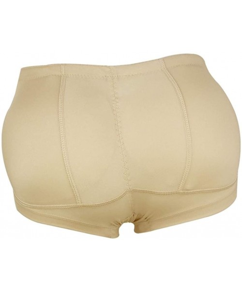 Shapewear Women's Padded Control Panties Hip Push Up Slimming Underwear Body Shaper Sexy Butt Lifter - Beige - CO193OSHLN2