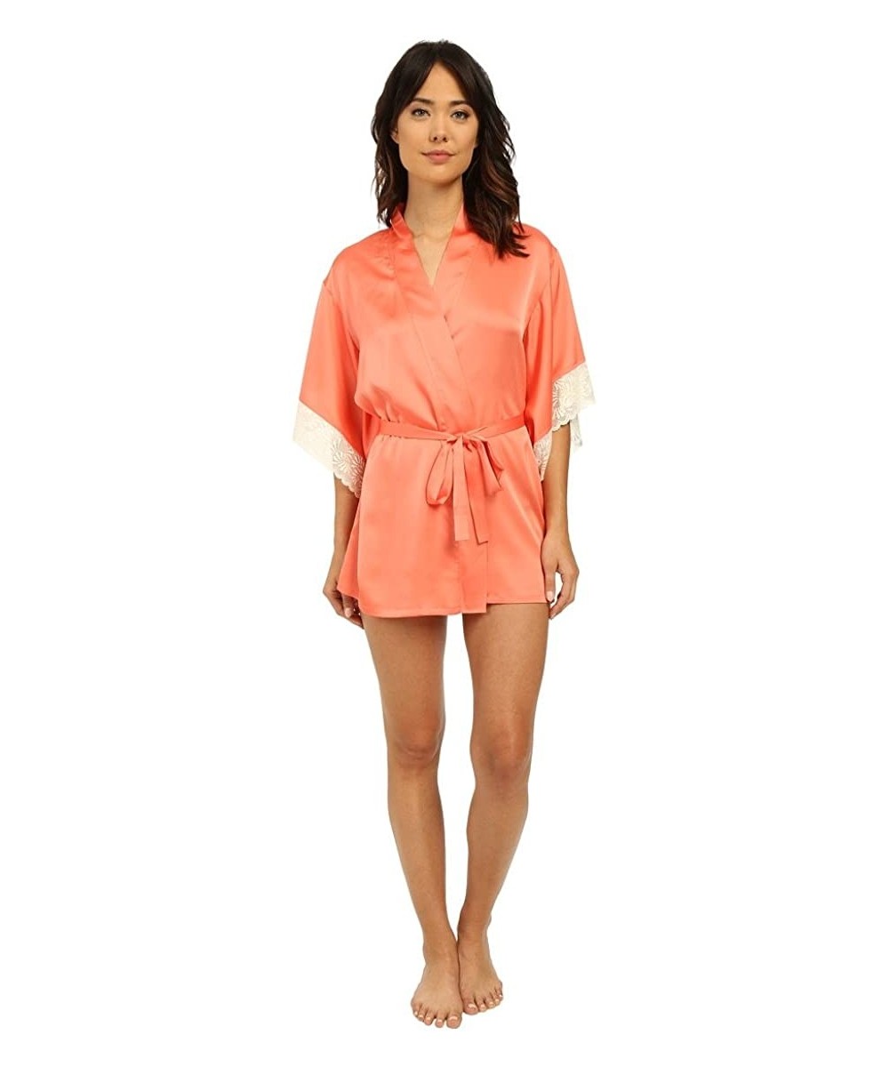 Robes Women's Coquette Robe - Apricot - C2123BHXT53