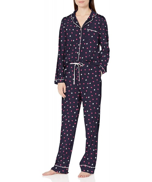 Sets Women's Pajama Set - Bl Heart - CL18QD3D28N