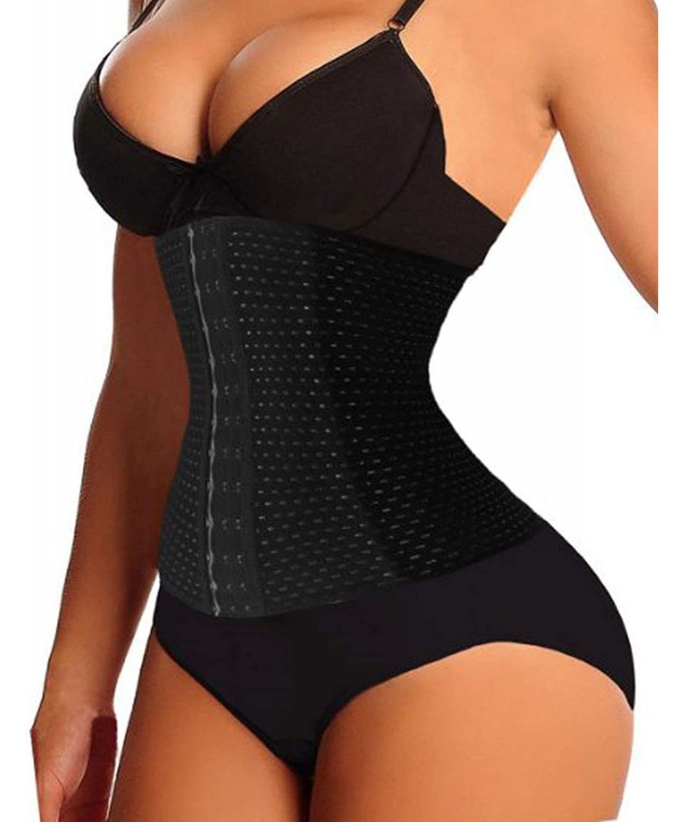Bustiers & Corsets Waist Trainer Corset for Weight Loss Postpartum Belly Wrap Recovery Support Pelvis Belt Body Shaper - Blac...