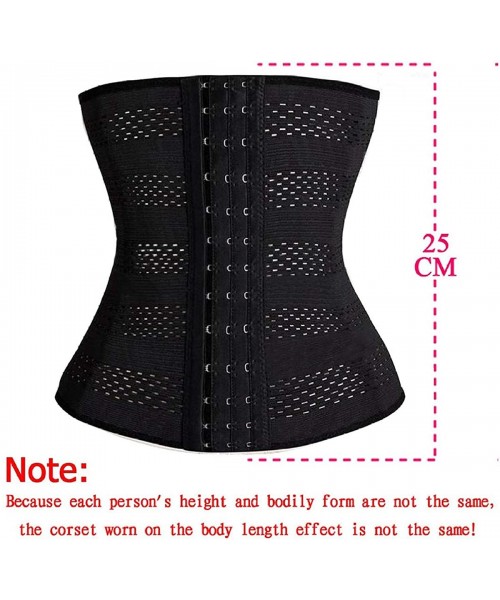 Bustiers & Corsets Waist Trainer Corset for Weight Loss Postpartum Belly Wrap Recovery Support Pelvis Belt Body Shaper - Blac...