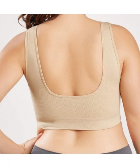 Thermal Underwear Women Plus Size Ultra-Thin Sports Bras Breathable High Impact Support for Yoga Gym Workout Fitness Bra Vest...