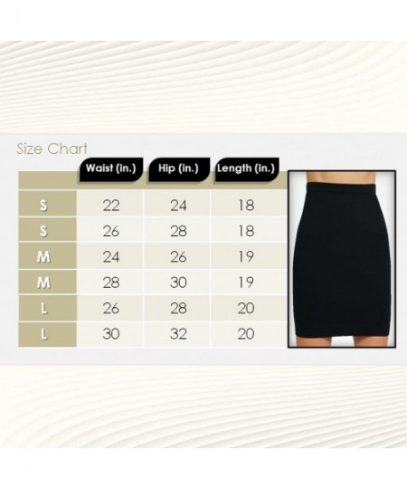Shapewear Women's Slimming Half Slip for Under Dresses - Nude - CD17AYWDE8U