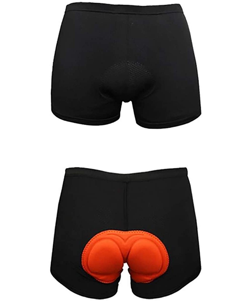 Men's Padded Bicycle Cycling Underwear Shorts- Underwear with Anti-Slip ...