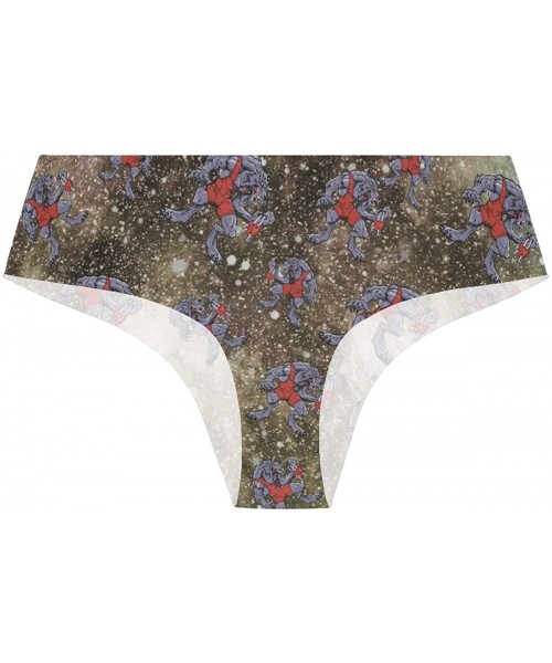 Panties Women's Hipster Panties Seamless Briefs No Show Invisible Underwear Elastic Bikini - Color2 - CK190RKXDDN