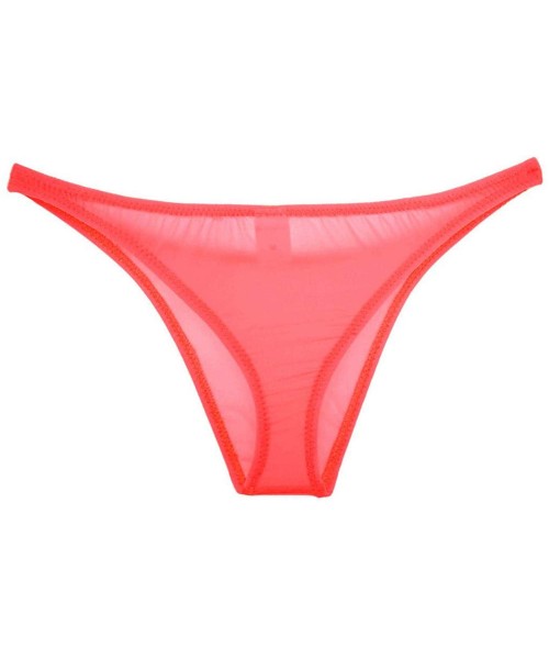G-Strings & Thongs Hot Nylon T-Back Sissy New Men Bikini 2019 Underwear Sexy G-Strings Thongs Jockss - Red - CG198UKO4NI
