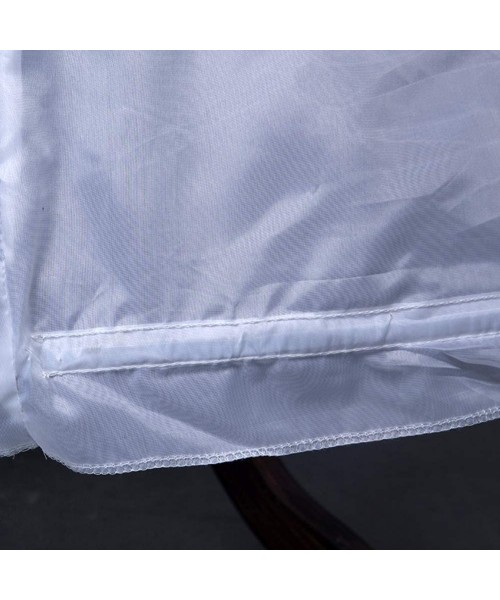 Slips Women Crinoline Petticoat 4 Hoop A-line Skirt Slips Floor Length Underskirt for Wedding Ball Gown Bridal Dress - 4 Hoop...