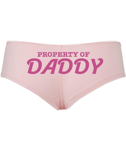 Panties Property of Daddy BDSM DDLG CGL Daddys Princess yes Daddy Sexy - Raspberry - CM18SSMLCMZ